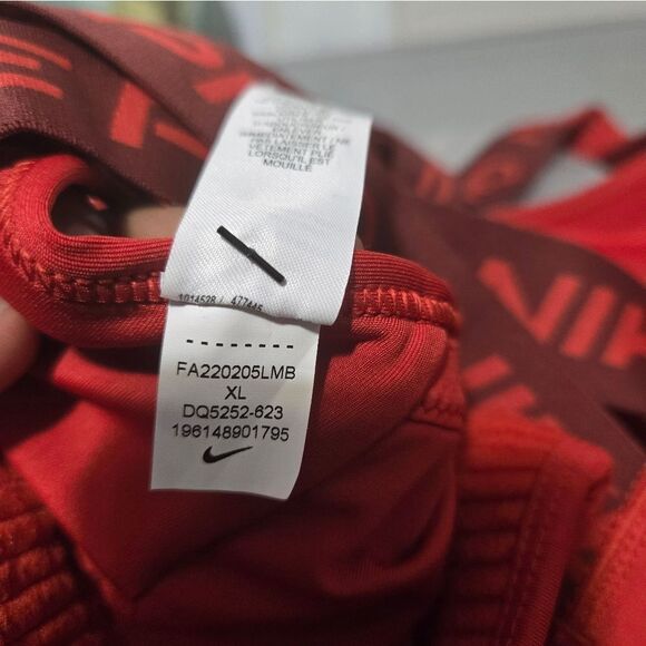 Nike Pro SwooshWomen's Sz XL Medium-Support Non-Padded Graphic Sports Bra - Picture 8 of 9